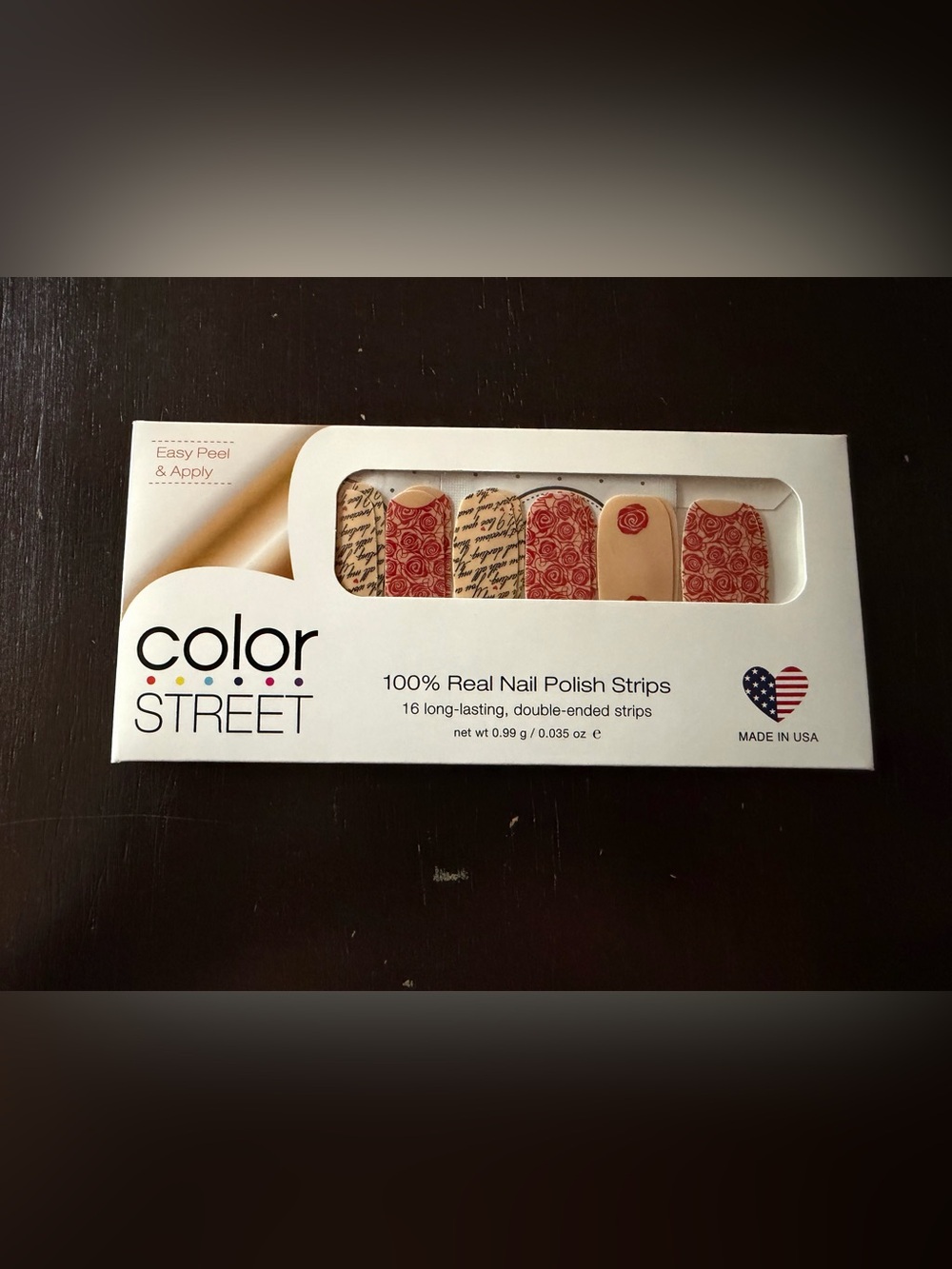 Color Street Rose & Prose Nail Polish Strips